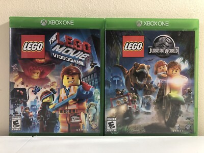 XBox One LEGO Jurassic World AND The LEGO Movie Video