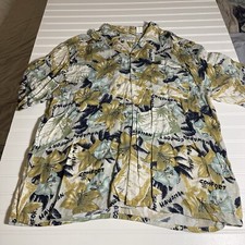 Vintage Island Fever Hawaiian Shirt Men's Sz XL