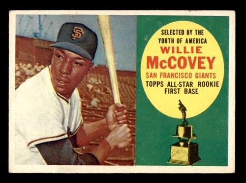 1960 Topps Baseball #316 Willie McCovey VG/EX *f2