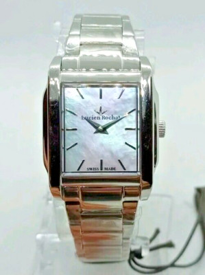 DAMENUHR LUCIEN ROCHAT SAINT MALO SWISS MADE, PERLMUTT, SAPHIRGLAS