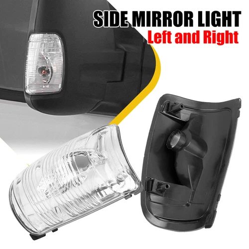 Pair Side Mirror Turn Signal Light For 2015-21 Ford Transit 150 250 350HD LH+RH