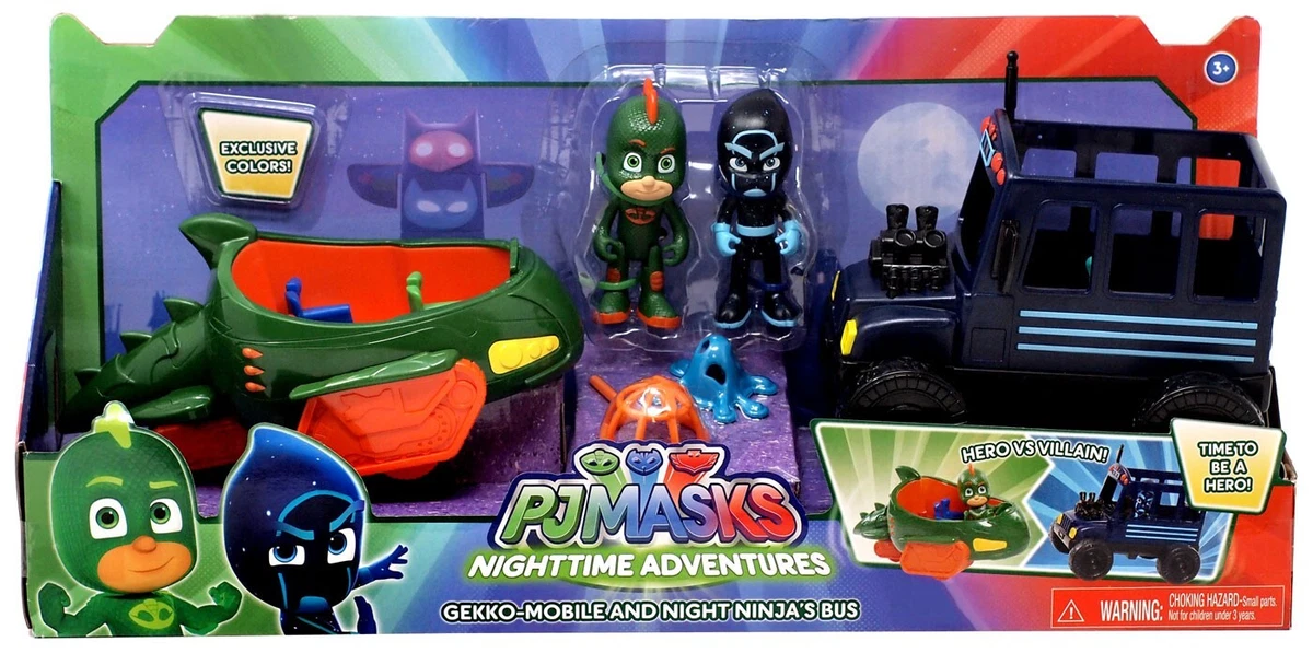 Nighttime Adventure Gekko Mobile Night Ninja Bus Vehicle