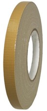 T.R.U. Industrial Duct Tape. Waterproof UV Resistant Beige- Tan 1/2 in X 60 Yd.