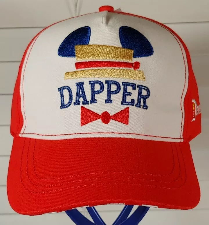 Disney Parks 2019 D23 Expo Dapper Dan s Disney Baseball Hat Cap