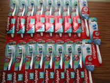 lot of 19 Colgate 360 Toothbrushes Whole Mouth Clean Medium Bristles