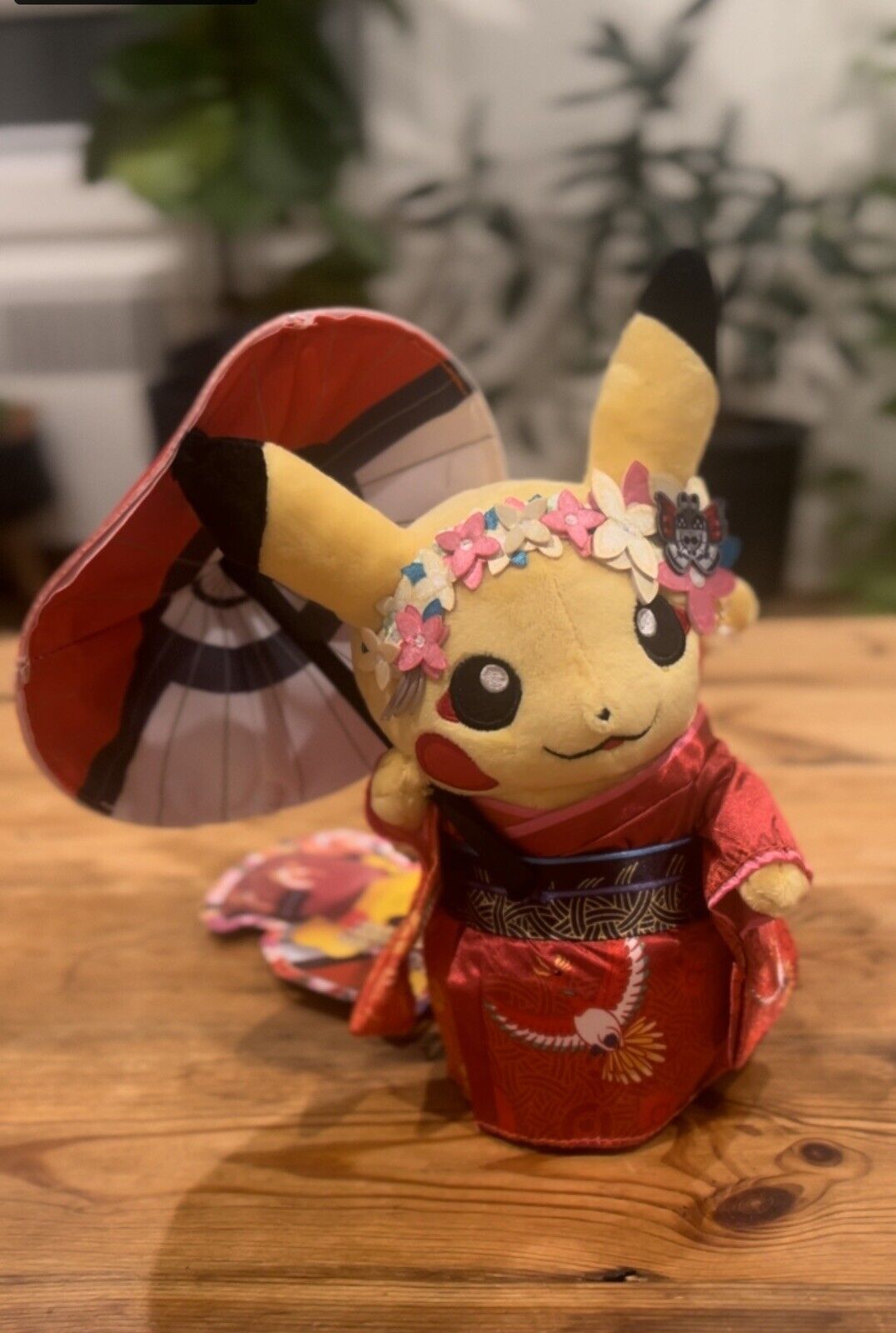 Pokemon Center Kyoto Kimono Pikachu Plush Maiko Geisha [N]