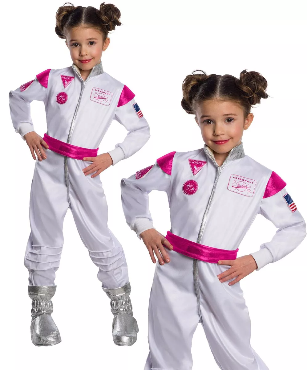 Barbie Astronaut Costume Girls Fancy Dress Outfit Licensed Barbie Doll