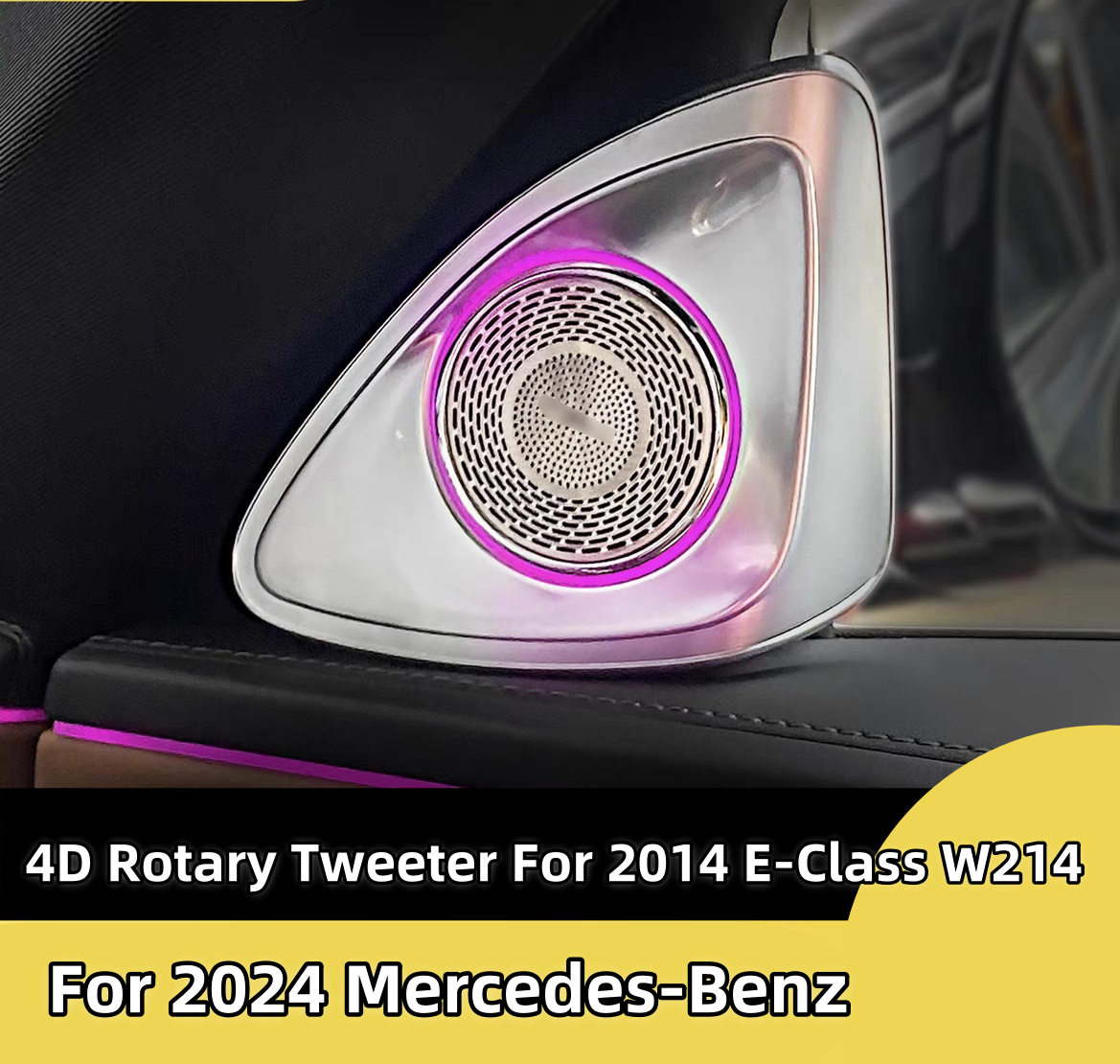 64 Colors Rotating Speaker Ambient For Mercedes-Benz E Class W214