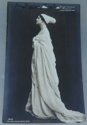 Foto-Autogrammkarte deutsche Schauspielerin Else Heims um 1915 (108959)