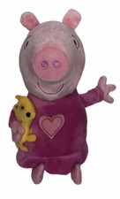 Peppa Pig Sleep n' Oink Bedtime Peppa Pig Talking Plush Toy 12" 12-24 Months