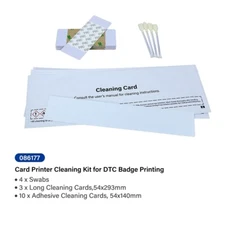 New Cleaning Kit Compatible for Fargo 086177 HID Card printer 