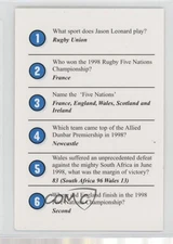 1999 A Question of Sport Game Jason Leonard