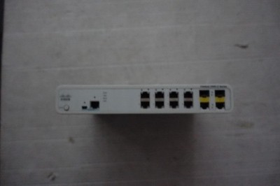 Cisco WS-C2960X-8TC-L, 8 x RJ45, 2x RJ45/ 2x SFP alternating