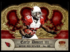 2012 Panini Crown Royale Early Doucet Arizona Cardinals #83