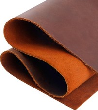 Full Grain Cowhide Leather Sheet, 2Mm Thick, Square Pieces for Crafts