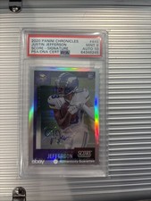 2020 Panini Chronicles - Score Update Rookies Justin Jefferson AUTO 7/75