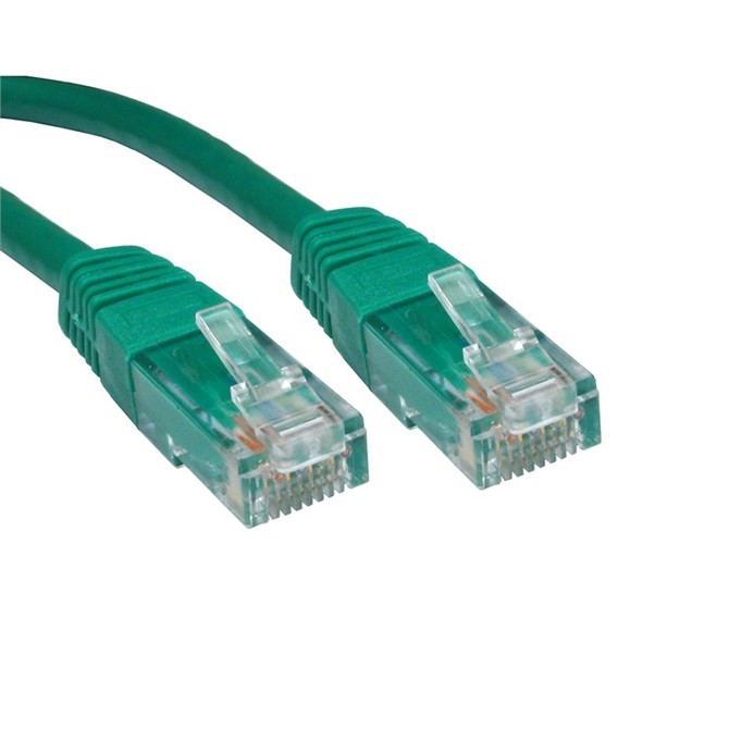 Cables Direct 0.25m Cat6 M - M networking cable U/UTP UTP Green