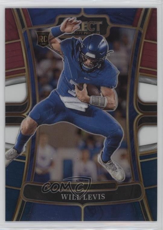 2023 Panini Select Draft Picks Concourse Tri-Color Prizm /199 Will Levis #3 0a6