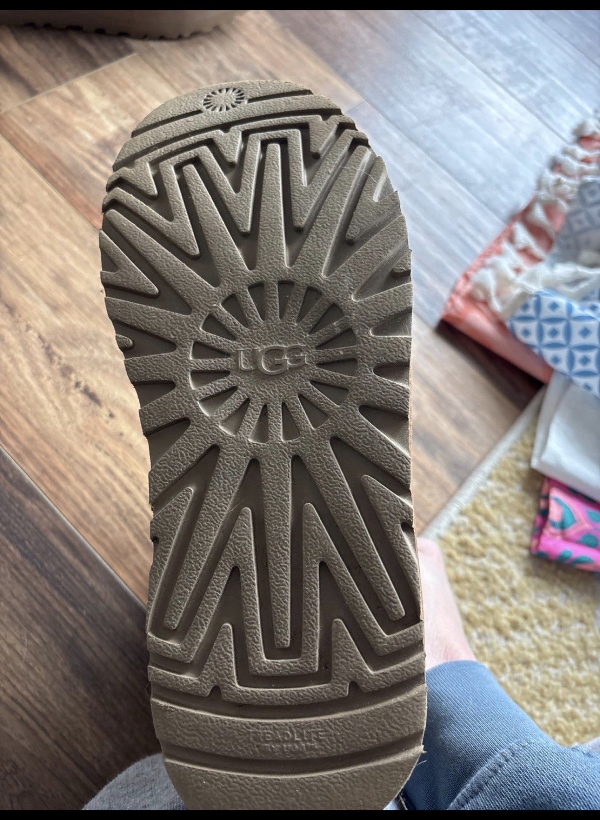 UGG Classic Mini Zip Platform Boots Chestnut Sued… - image 3