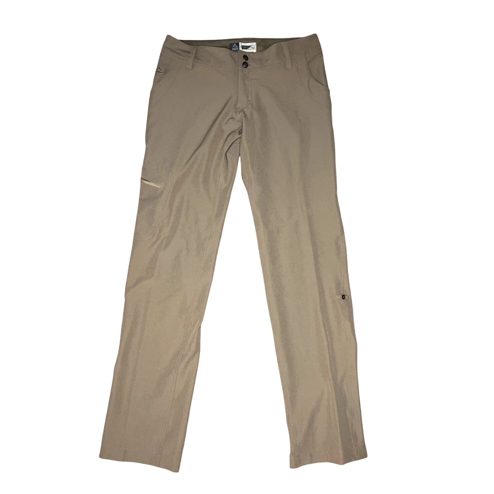 Alpine Design Women's Stretch UPF Protection Water Repellant Pants Khaki 2 EUC