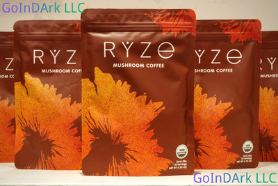 NEW Organic Ryze Mushroom Coffee, 30 Servings/Bag, Instant, Free Shipping