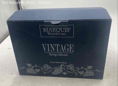 Marquis By Waterford Vintage Tasting Collection Martini Wine Glasses Set