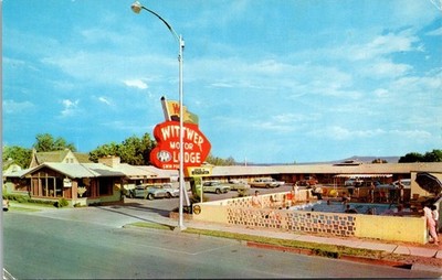Vintage Postcard Wittwer Motor Lodge St George Utah UT DR9