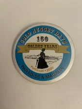 Gold Nugget Days Petticoat Paradise Magalia CA 2000 Pin Back Button P121