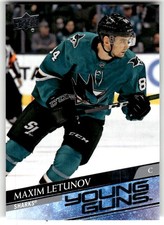2020-21 Upper Deck Maxim Letunov Rookie #487