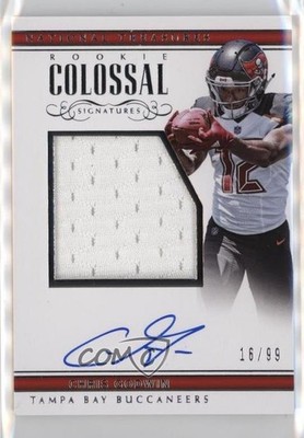 2017 Panini National Treasures 16/99 Chris Godwin #RCS-CG Auto RC 8gd