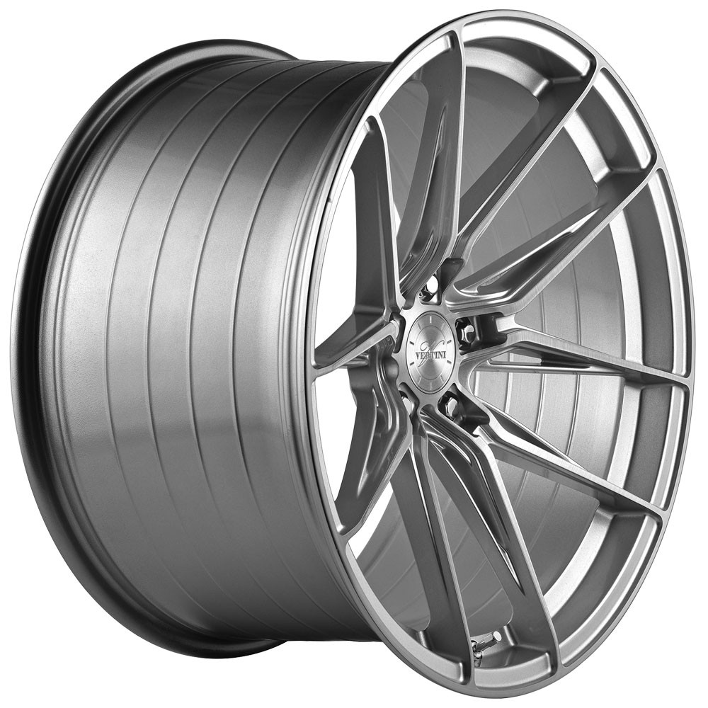 20" Vertini RFS1.8 Silver 20x9 20x10.5 Wheels Rims Fits Lamborghini Gallardo