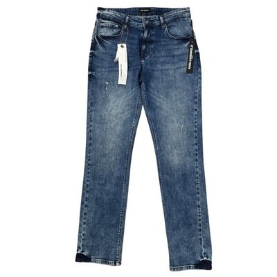 NWT New Karl Lagerfeld KL65 Slim Straight Jeans Size 30