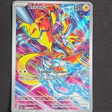 Zeraora 151/142 Sv07: Stellar Crown Illustration Rare Holo Full Art 120HP on eBay