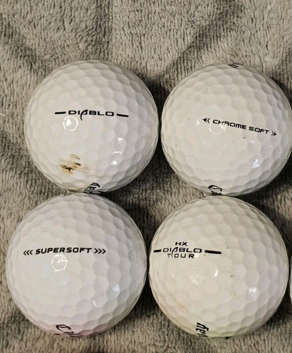 Lote de 10 pelotas de golf Callaway usadas mezcla blandas/superblandas blancas y de colores - Imagen 3 de 7