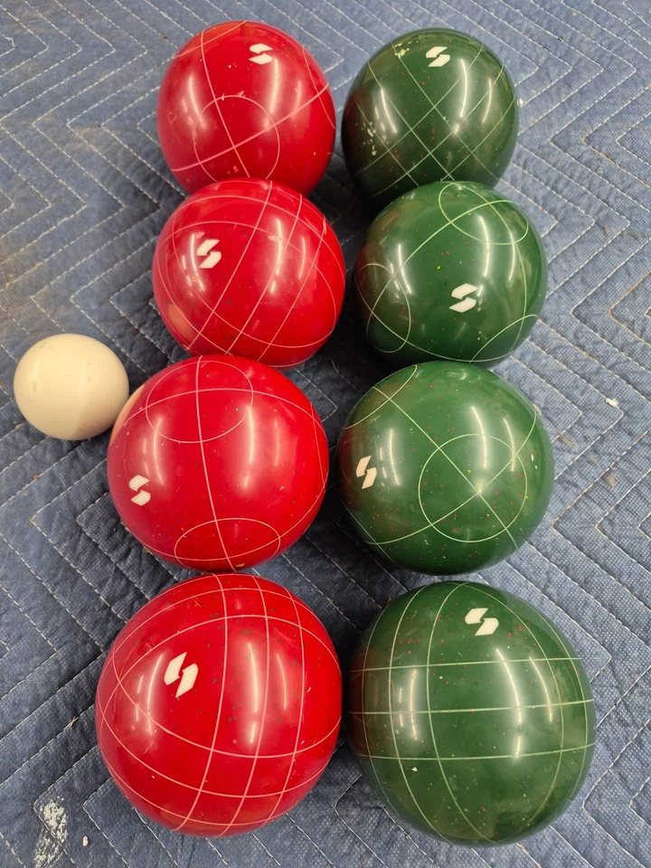 Vintage Sportcraft Bocce Ball Set with Case Made In Italy - Image 2 of 4