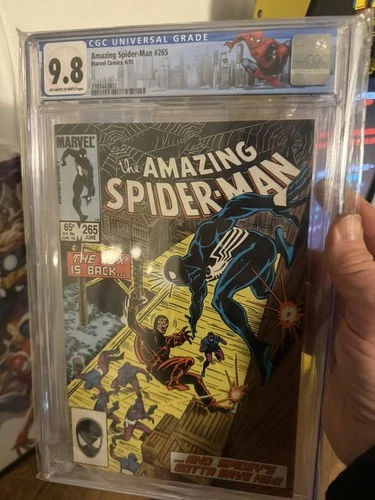 Amazing Spider-Man #265 CGC 9.8 1st App Of Sable Custom Slab Label W/P 🔑 Key