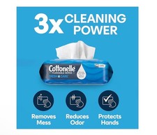 Cottonelle Fresh Feel Flushable Wipes Adult Wet Wipes 8packs 42 Wipes Per Pack