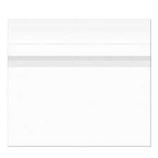 ClearBags 11.43x14.25" Crystal Clear Protective Storage Bags with Flap, 100-Pack