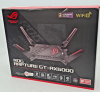 ASUS ROG RAPTURE GT-AX6000 WiFi 6 Gaming Router Version A1 - New