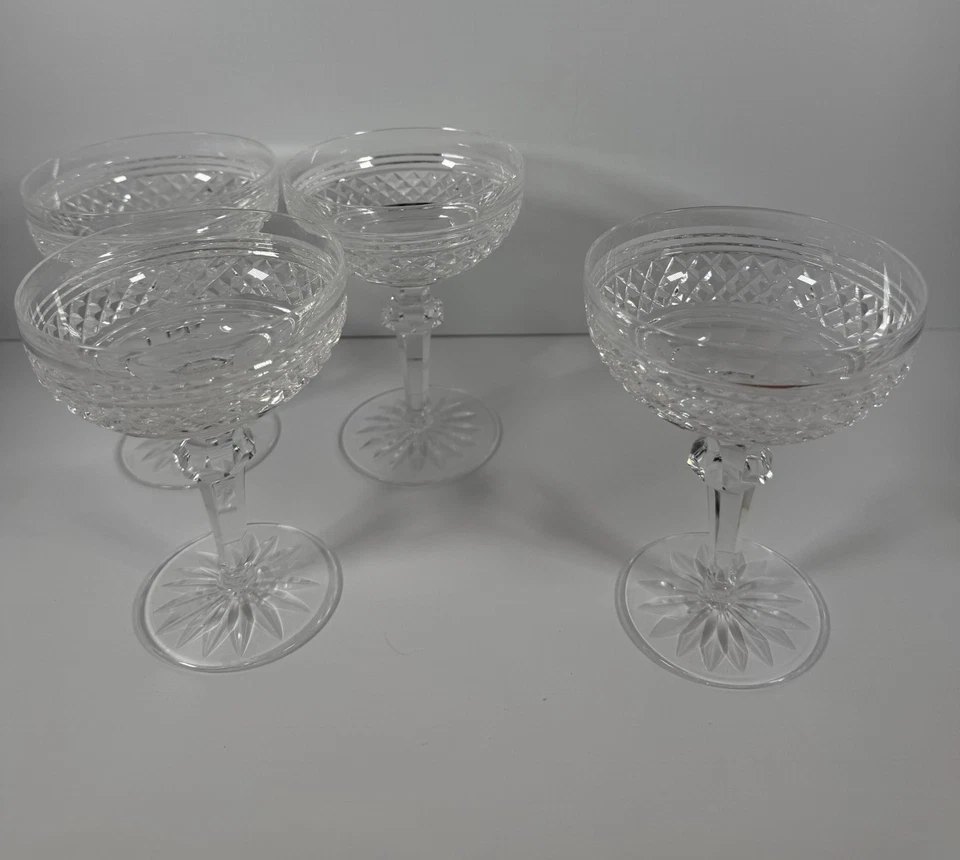 "Copa de Sherbet Waterford Castletown vintage champán/alto 5,5""ht x 4""w anterior a 1986" Foto 4 de 4