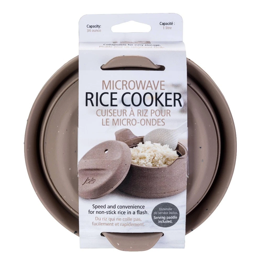 Microwave Rice Cooker, 34 Ounce Capacity, BPA-Free, Dishwasher Safe, Easy Cook - thumbnail 3