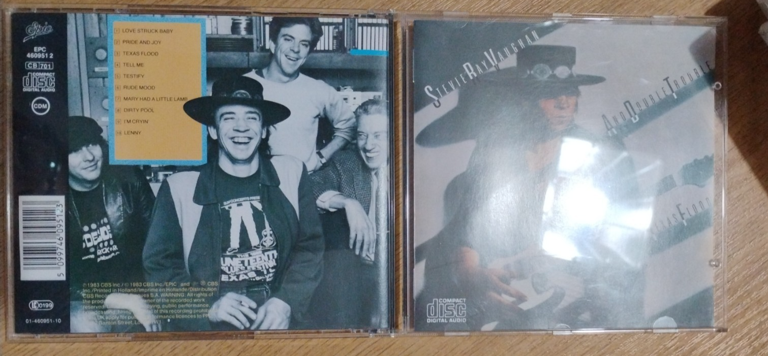 STEVIE RAY VAUGHAN TEXAS FLOOD - CD - FREEPOST