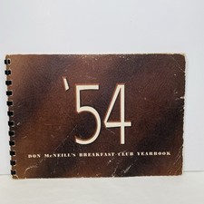 THE 1954 BREAKFAST CLUB YEARBOOK by Don McNeill ABC TV Variety Show with Pics