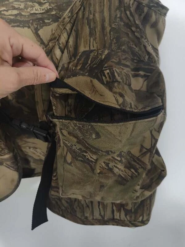 Gander Mountain Men's XL Turkey Hunting Vest Padded Camo Adjustable Straps - Image 3 of 4