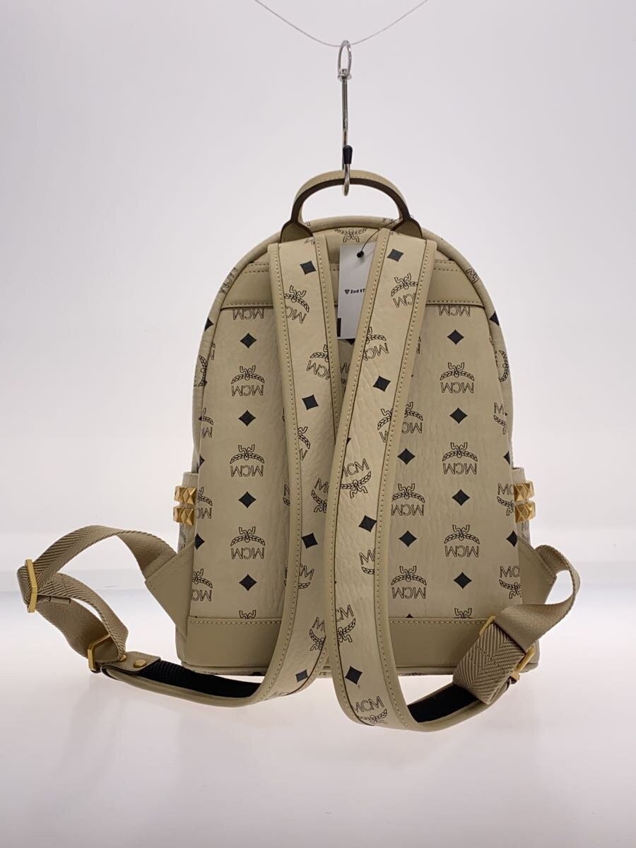 MCM Side Stud Backpack   Visetos   Backpack   Lea… - image 3