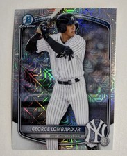 2025 Bowman Chrome Prospects George Lombard Jr. #BDC-43 New York Yankees