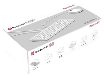 RASPBERRY PI 500 (DE) KIT, 4x 2,4GHz