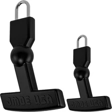 Replacement T-Latch Zipper Pulls | Compatible with RTIC Soft Coolers, Day Cooler