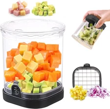 Fruit Chopper Cup - Fruit dicer - Vegetable Chopper - Fruit and Vegetable Speed 