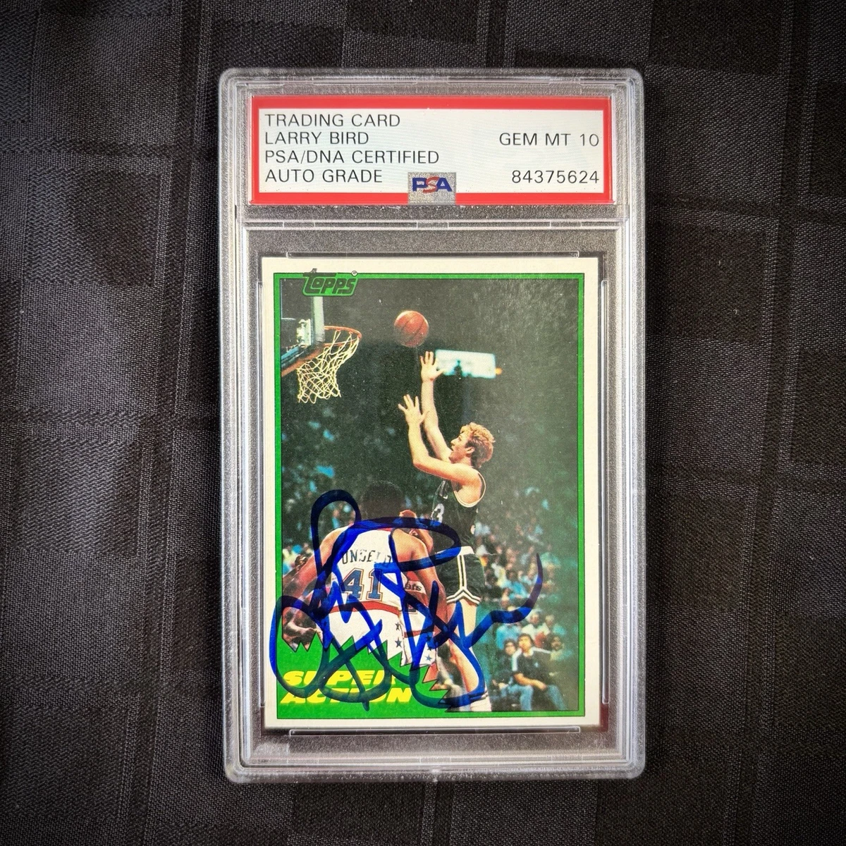 Topps Larry Bird 10 Graded Basketball Sports Trading Cards